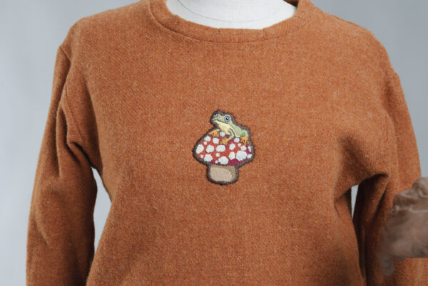 Wool Embroidered Sweater - Image 8