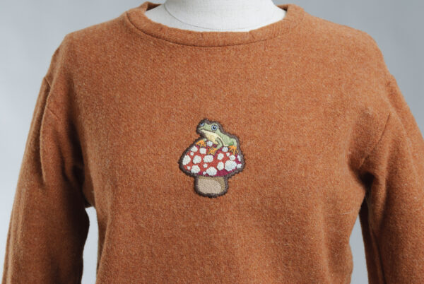 Wool Embroidered Sweater - Image 7