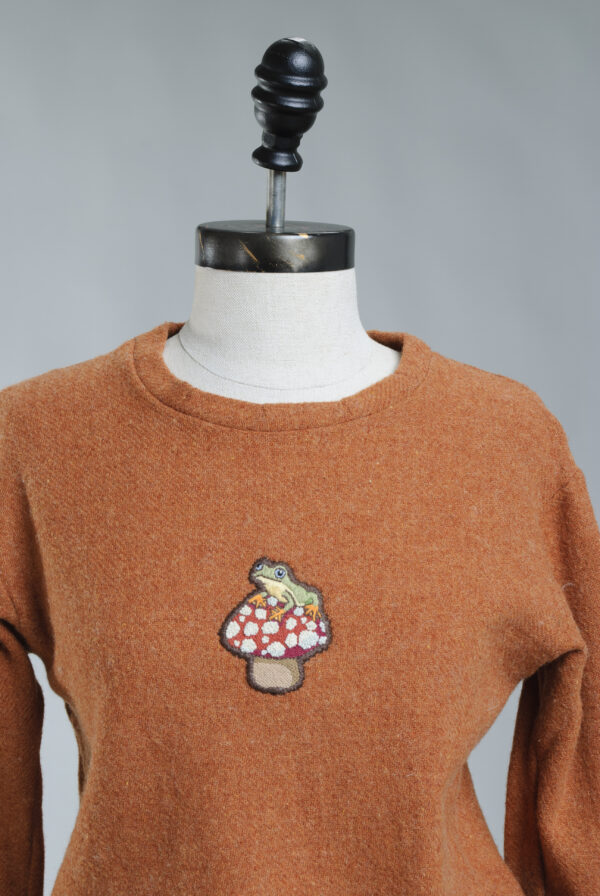 Wool Embroidered Sweater - Image 3