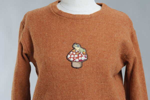 Wool Embroidered Sweater - Image 2